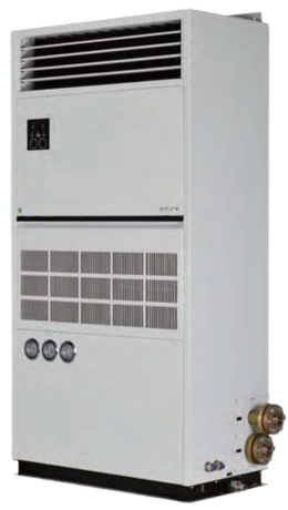 CLR series Marine water heat pump type vertical cabinet air conditioner